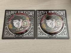 鬼滅の刃 バースデイ 缶バッジ バースデー 2026 冨岡義勇 2個セット