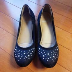 値下げ↓↓ローヒール　パンプス　attagirlのサムネイル