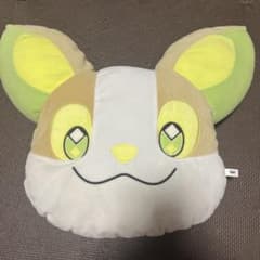 ポケットモンスター　顔型ぬいぐるみクッション〜ワンパチ〜のサムネイル