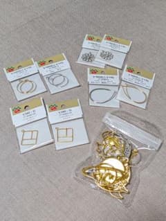 Parts Club ピアス用金具・フレームパーツ まとめ売りのサムネイル