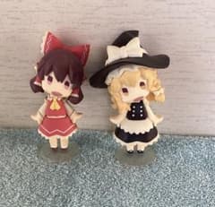 HELLO！GOOD SMILE 博麗霊夢 霧雨魔理沙 2種セット 中古 値下げ