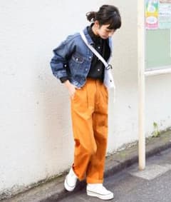 LOWRYSFARM オックスカラーワイドパンツのサムネイル