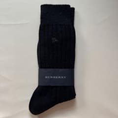 BURBERRY メンズ ソックス ブラック 25〜27cmのサムネイル