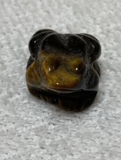 カエルの天然石タイガーアイのサムネイル