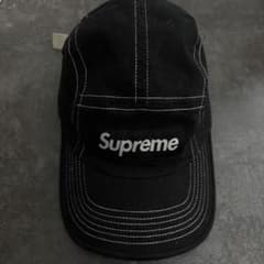 Supreme 2-Tone Twill Camp Cap ブラック 22ss - メルカリ