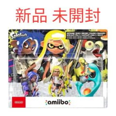 Brand new amiibo Triple Set for Splatoon Switch