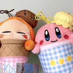 별의 커비 와돌디 아이스크림 아이스 팔러 봉제인형 마스코트