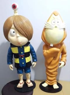 ゲゲゲの鬼太郎 ねずみ男 特大 フィギュア - メルカリ