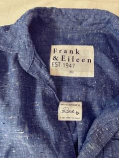 Frank & Eileen リネン半袖シャツ・麻ブラウス Rose 美品✨ - メルカリ