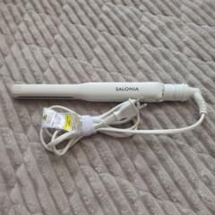 SALONIA ストレートヘアアイロン ホワイト SL-004SW 15mmのサムネイル