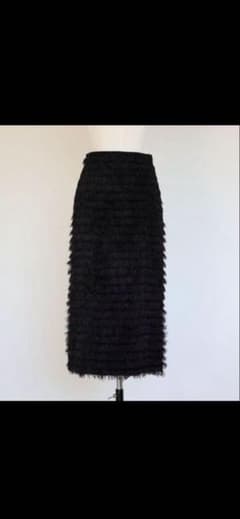 gypsohila ジプソフィア Feather Skirt 38 - メルカリ