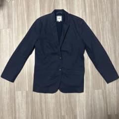 GAP テーラードジャケット ネイビーのサムネイル
