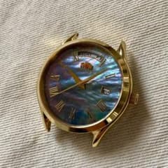 ORIENT DAY DATE シェル文字盤 現状品　オリエント デイデイト