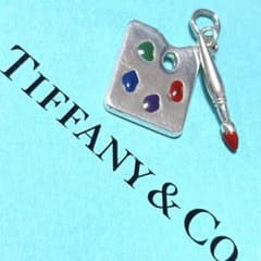 美品】希少 ティファニー エルサペレッティ パレットチャーム 絵の具 