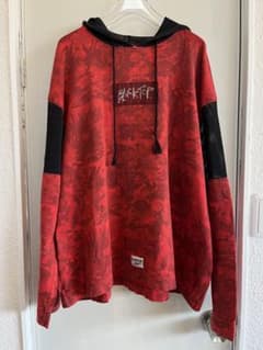 90s Reebok BLACKTOPメッシュフード付きロンT リーボックのサムネイル