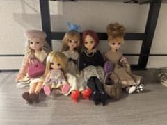 リカちゃん人形 5体セット まとめ売りのサムネイル