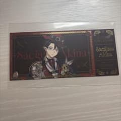にじさんじ アニメイトカフェ 箔押しチケットカード 三枝明那 - メルカリ