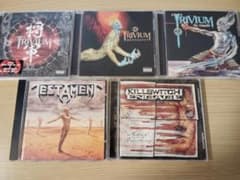 【メタルコア・スラッシュ名盤】CD 5枚まとめ売りセット トリヴィアム 他のサムネイル
