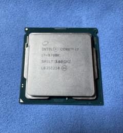 Intel Core i7-9700K CPU 本体のサムネイル