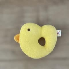 ひよこ型 ベビーラトル 黄色　ベビー　玩具