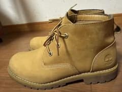最終値下げ Timberland ベージュ ハイカットブーツ 12/12までのサムネイル