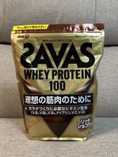 明治 ザバス ホエイプロテイン100 リッチショコラ味 980g 約35食分のサムネイル
