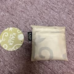 KALDI エコバッグ To be Happy ベージュのサムネイル