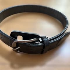 MIZUNO 野球用ベルト ブラック　少年のサムネイル