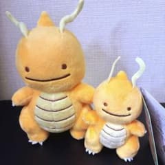 ポケモン へんしんメタモン ぬいぐるみ マスコット カイリュー セット