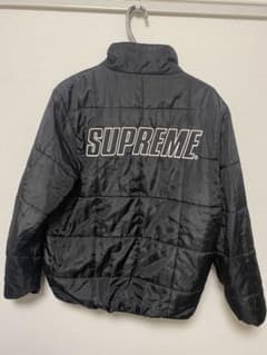 Supreme ブラック ナイロンジャケット - メルカリ