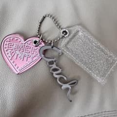 コーチ チャーム COACH POPPY Hangtag Charm Clear - メルカリ