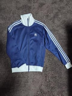 adidas ジップアップジャケット ホワイト/ネイビー adidas ジップアップジャケット ホワイト/ネイビー新品 1754☆ 新品