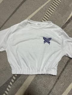 Attitude Makes Style クロップドTシャツ ホワイトのサムネイル