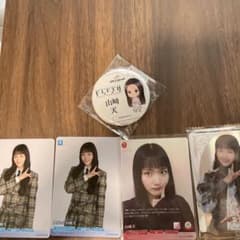 櫻坂46 山﨑天 5thアニバーサリー缶バッジ トレカ4枚レア2 ノーマル2枚のサムネイル