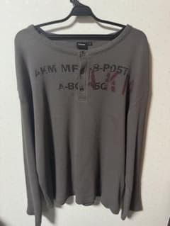 AAKAM Waffle Henry Neck Long Sleeve