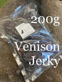 無添加 鹿肉ジャーキー 200g 受注後に製造しますのサムネイル