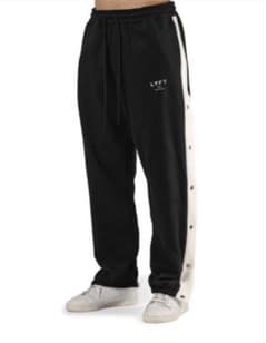 LYFT WARM UP BUTTON SWEAT PANTS - BLACKのサムネイル
