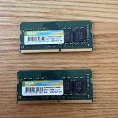 Silicon Power DDR4-2400 8GB メモリー 2枚セット - メルカリ