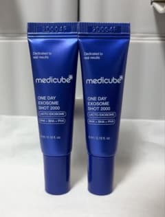 【新品】medicube ゼロ1DAYエクソソームショット 2000 5ml×2のサムネイル