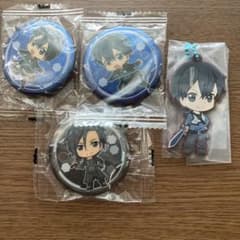 ソードアート・オンライン SAO 缶バッチ キリトのサムネイル