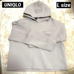 ユニクロ　UNIQLO フード付パーカー　Lのサムネイル