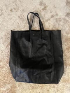 CELINE カバ　トートバッグ ネイビー　レザーのサムネイル