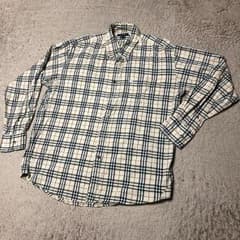 バーバリー BURBERRY 長袖シャツ ノバチェック L チェック ベージュのサムネイル