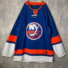 NHL adidas 아일랜더스 노아 돌슨 게임 셔츠 자수