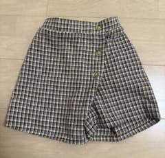 キッズ　チェック柄 スカパンのサムネイル