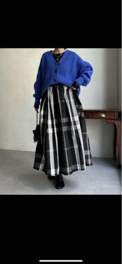れいこママさん専用　Dou Dou大柄チェックスカートのサムネイル
