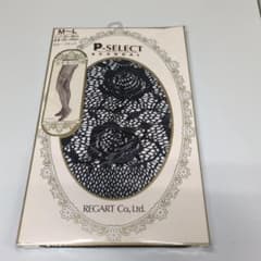 P-SELECT SCANDAL 太ももバラ柄ストッキング M-Lのサムネイル