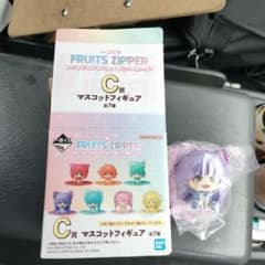 FRUITS ZIPPER 1번 복권 C상 마스코트 피규어 루나피