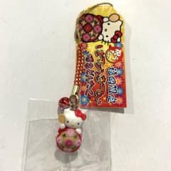 キティ 福岡限定 博多どんたく ストラップ 根付け 地域限定 - メルカリ