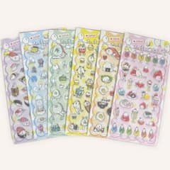 たまごあしぷっくりシール第一弾　コンプリート　セットのサムネイル